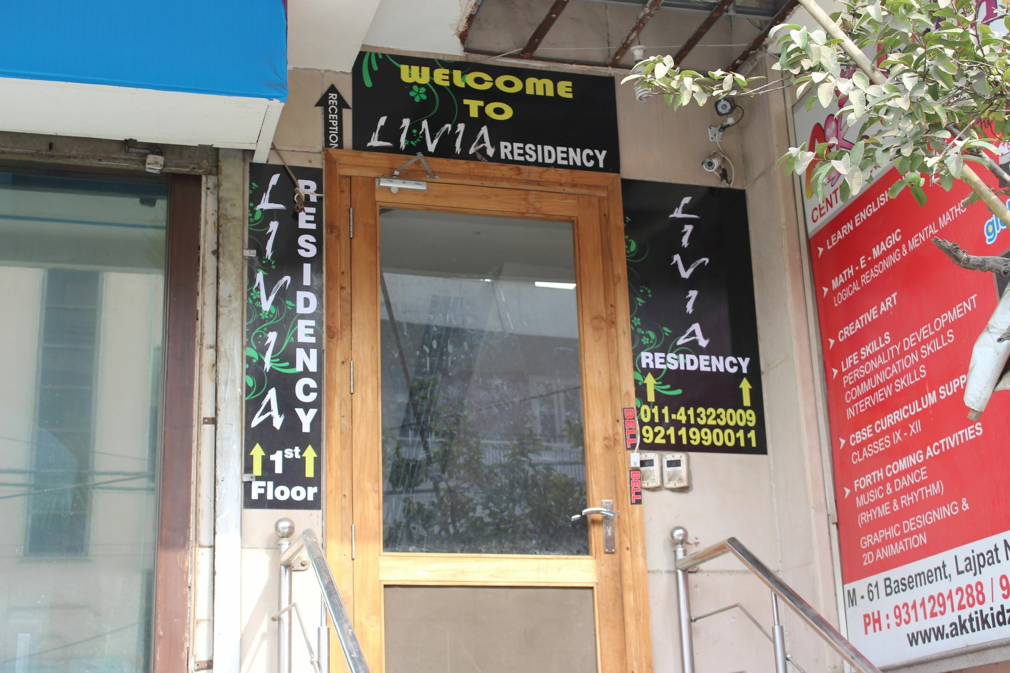 Hotel Livia Residency Nova Deli Exterior foto